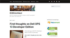 Desktop Screenshot of ecmarchitect.com